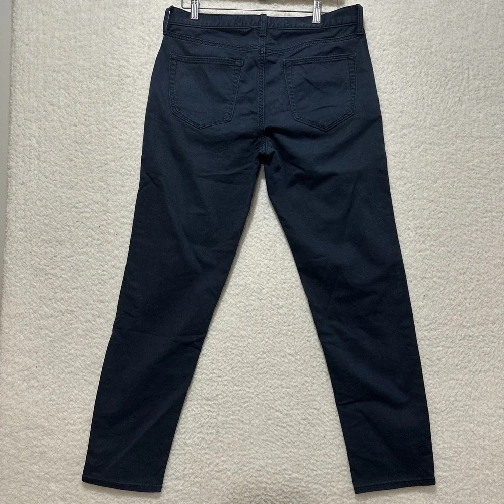Banana Republic Travel Jean‎ Athletic Fit Navy Blue Chino Pants Size 32